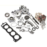 Timing Chain Kit Metal Guides Cover Water Oil Pump Head Gasket Fit Toyota 22R MIZUMOAUTO