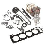 Timing Chain Kit Metal Guides Water Pump Head Gasket Fit 85-95 Toyota 22R 22RE MIZUMOAUTO