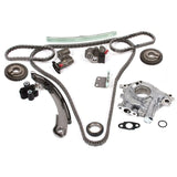 Timing Chain Kit Oil Pump Fit Nissan Altima Maxima Quest 3.5 DOHC VQ35DE MIZUMOAUTO