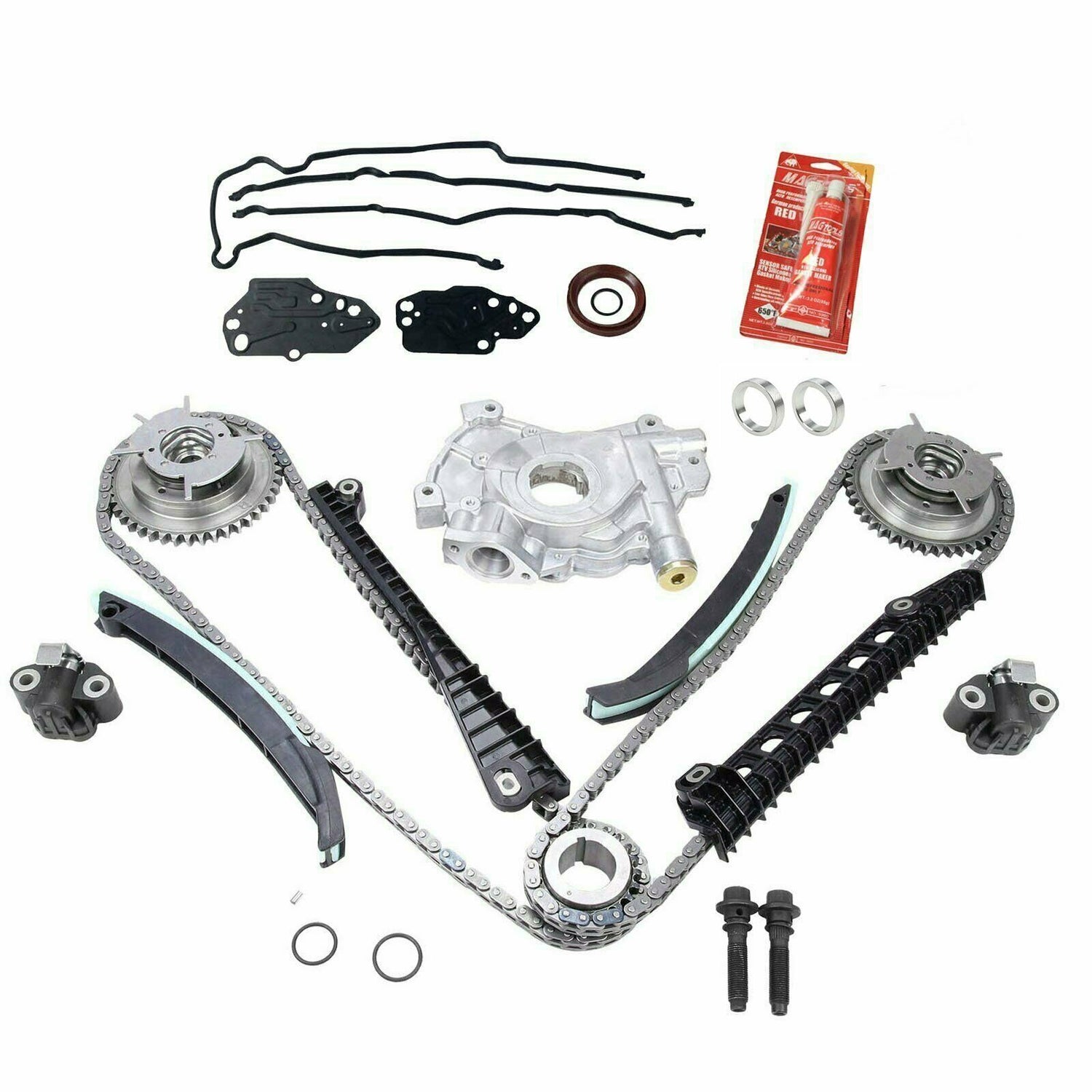 Timing Chain Kit Phasers For 2004-2008 Ford F-150 2006-2008 Lincoln Na –  Dynamic Performance Tuning