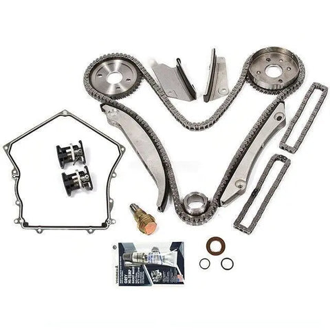 Timing Chain Kit Timing Cover Gasket Fit 98-99 Chrysler Dodge Intrepid 2.7 MIZUMOAUTO