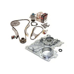 Timing Chain Kit Timing Cover Water Pump Fit 02-07 Chevrolet GMC Hummer 3.5 4.2 MIZUMOAUTO