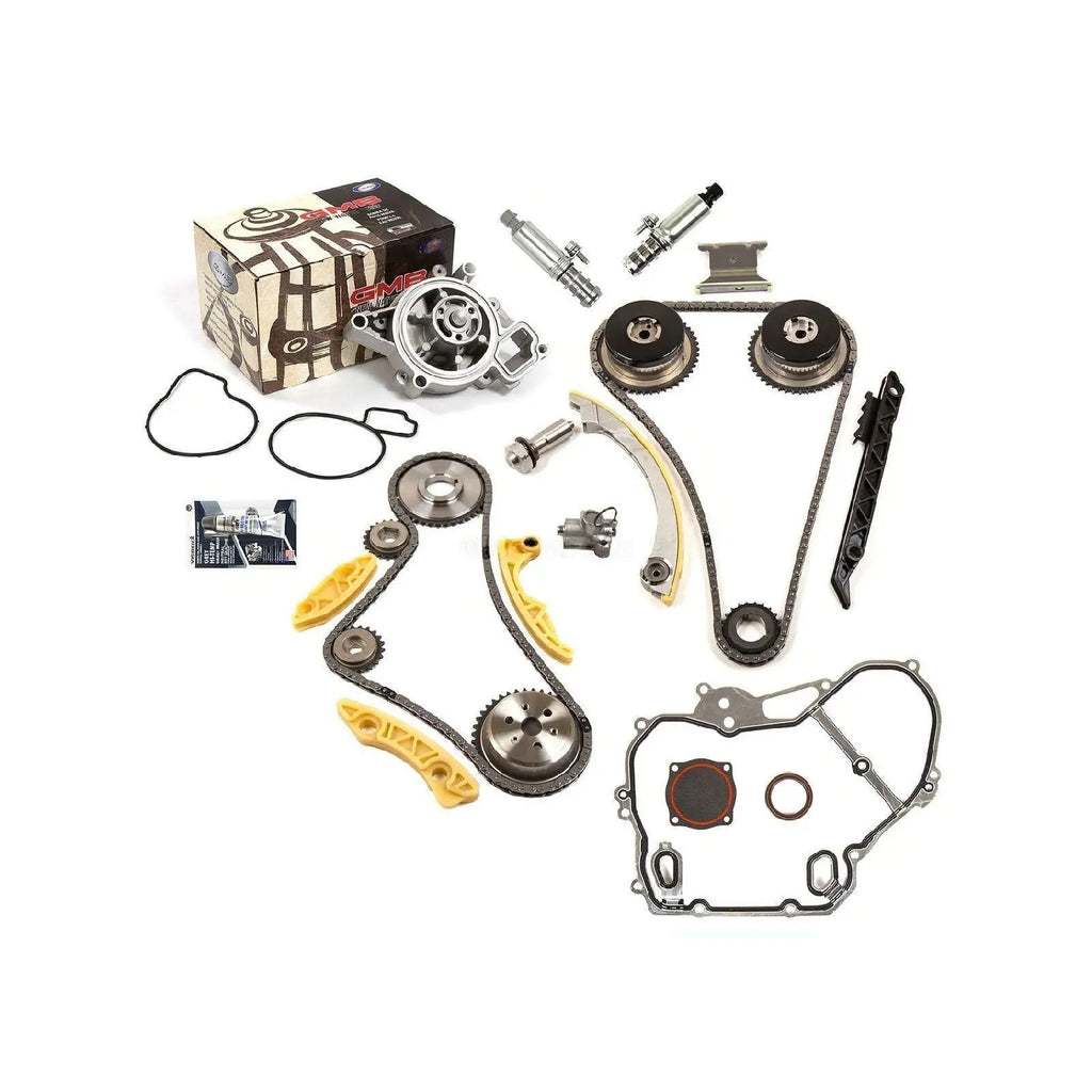 Timing Chain Kit VCT Selenoid Actuator Gear Water Pump Fit GM - Foto 9