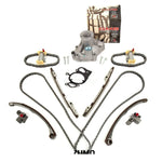 Timing Chain Kit Water Pump Fit 02-08 Jaguar Lincoln Land Rover 3.9 4.0 4.2 4.4L MIZUMOAUTO