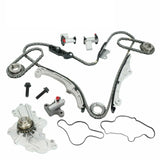 Timing Chain Kit Water Pump Fit 07-10 Ford Edge Taurus Lincoln Mkz 3.5 3.7L V6 BLACKHORSERACING