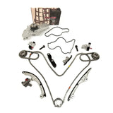 Timing Chain Kit Water Pump Fit 07-10 Ford Edge Taurus Lincoln Mkz 3.5 3.7L V6 BLACKHORSERACING