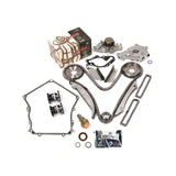 Timing Chain Kit Water Pump Oil Pump Cover Gasket Fit 98-99 Chrysler Dodge 2.7 MIZUMOAUTO