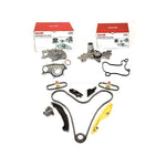 Timing Chain Kit Water Pump w/ 3-Bolt Flange Fit 15-16 Ford F-150 Lincoln 3.5L MIZUMOAUTO