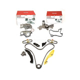 Timing Chain Kit Water Pump w/ 3-Bolt Flange Fit 15-16 Ford F-150 Lincoln 3.5L MIZUMOAUTO