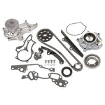 Timing Chain Kit w/ 2 Metal Guides Water Oil Pump Fit 85-95 Toyota 22R 22RE MIZUMOAUTO