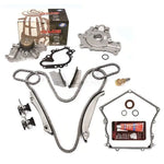 Timing Chain Kit w/o Gears Water Oil Pump Gasket Fit 98-99 Chrysler Dodge 2.7L MIZUMOAUTO