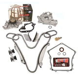 Timing Chain Kit w/o Gears Water Oil Pump Gasket Fit 98-99 Chrysler Dodge 2.7L MIZUMOAUTO
