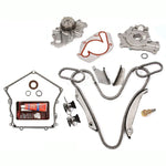 Timing Chain Kit w/o Gears Water Oil Pump Gasket Fit 98-99 Chrysler Dodge 2.7L MIZUMOAUTO