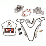 Timing Chain Kit w/o Gears Water Oil Pump Gasket Fit 98-99 Chrysler Dodge 2.7L MIZUMOAUTO
