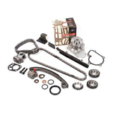 Timing Chain Kit w/o Idler Gear Water Pump Fit 91-98 Nissan 240SX DOHC KA24DE MIZUMOAUTO