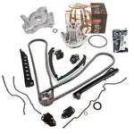 Timing Chain Oil Water Pump Cover Gasket Fit 10-14 Ford F150 Lincoln 5.4 Triton MIZUMOAUTO