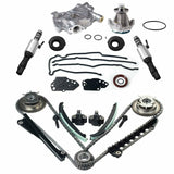 Timing Chain Water Pump Kit+Cam Phasers+Cover Gasket For 04-08 Ford Lincoln 5.4 SILICONEHOSEHOME