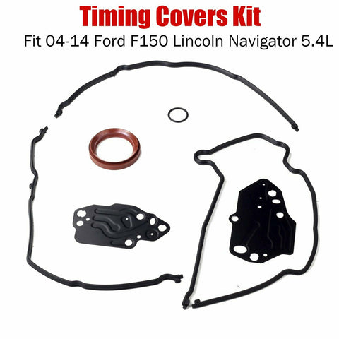 Timing Covers Fit 04-14 Ford F150 Lincoln Navigator 5.4L SOHC 24V VIN 5 CU. 330 F1 Racing