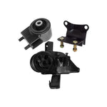 Transmission Motor Mounts Front Lower 3PCS Set Kit 2.5 L for 1993-1997 Mazda EB-DRP
