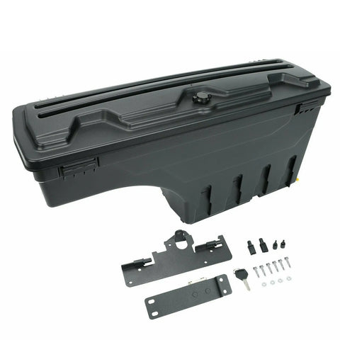 Truck Bed Storage Box Toolbox For Toyota Tacoma 2005-2021 Right Passenger Side BLACKHORSERACING