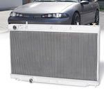 "Dual Core 2 Row Full Aluminum Cooling Radiator For 1990-1994 Mitsubishi Eclipse 
" AJP DIST