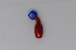 USA  8AN 45 Degree Swivel Seal Braided Steel Hose End Fitting Oil/Fuel/Water MD Performance