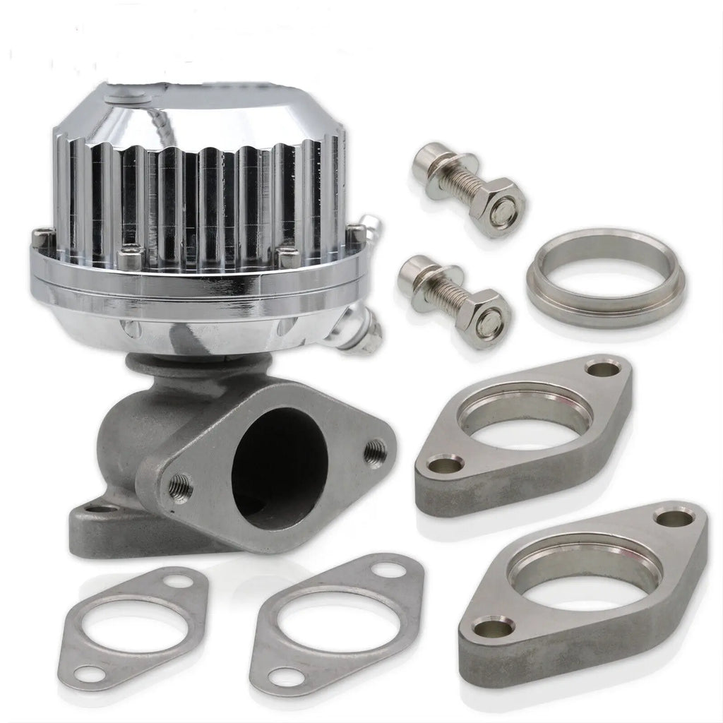 Universal 35Mm Vertical Ribbed Style Turbo External Manifold Wastegate