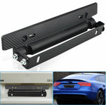 Universal Adjustable Carbon Fiber License Plate Frame Holder Bracket Mugen MD Performance