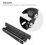 Universal Adjustable Carbon Fiber License Plate Frame Holder Bracket Mugen MD Performance