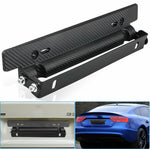 Universal Adjustable Carbon Fiber License Plate Frame Holder Bracket Mugen MD Performance