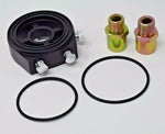 Universal Oil Filter Sandwich Adapter Plate 1/8 NPT Oil Cooler M20 3/4-16 US MD Performance