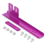 Universal Purple Aluminum Front Bumper License Plate Relocator Mounting Frame AJP DIST