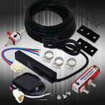 Universal Red Manual Adjustable Boost Controller + LED Black Turbo Timer Pen AJP DIST