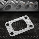 Universal T25 T28 Flange Turbocharger Exhaust Turbo Manifold 4-Bolt Inlet Gasket Speed Daddy