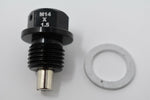VW Audi Porsche M14 x 1.5 Magnetic Oil Drain Plug 2000 + Black USA Seller MD Performance