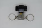 Water Hose Coolant Temperature Sensor Hose Adapter W/ Pressure Gauge 30mm Univer MD Performance