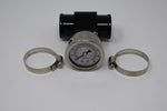 Water Hose Coolant Temperature Sensor Hose Adapter W/ Pressure Gauge 38mm Univer MD Performance