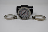 Water Hose Coolant Temperature Sensor Hose Adapter W/ Pressure Gauge 38mm Univer MD Performance