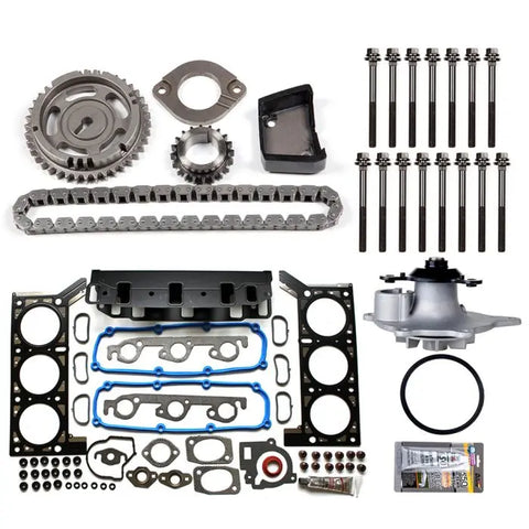 Water Pump Timing Chain Kit Head Gasket Set For 07 Chrysler Town & Country 3.3L ECCPP