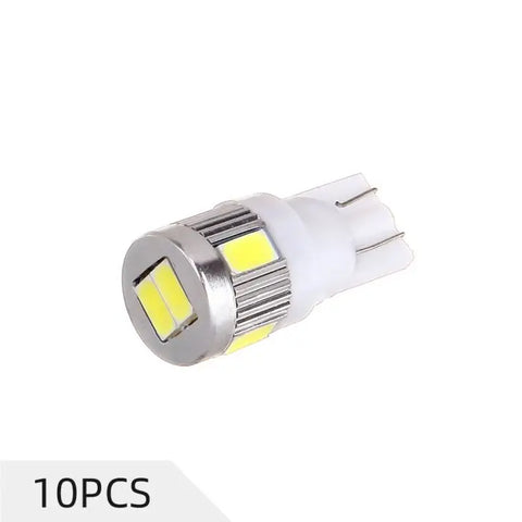 White T10 LED Door Light Bulb 6-5730-SMD Fit 1998-2017 Ford F-150/1998-1999 Ford F-250 ECCPP