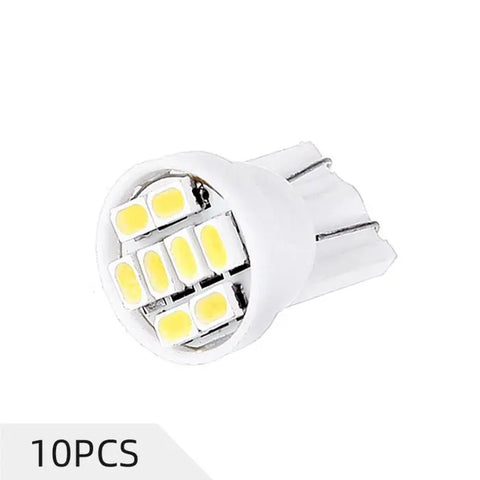 White T10 LED Interior Light Bulb 8-3020-SMD Fit 2002-2017 Mini Cooper/2014-2016 BMW X5 ECCPP