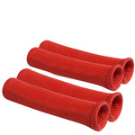 X4 High Temperature Heat Shield Red Spark Plug Wire Boot Protect Sleeve Cover DNA MOTORING