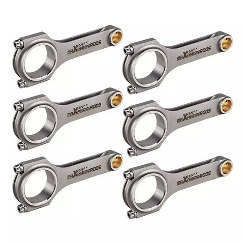 Compatible for Toyota Supra 1JZGTE 1JZ-GE 1JZ JZA70 Engine Connecting Rods H-Beam Conrods MAXPEEDINGRODS UK