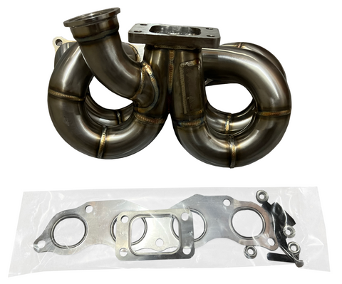 K Series FG2 FA5 T3 Turbo Manifold Civic Si 8th Gen 06-11 Honda K Swap K20 K24 JackSpania Racing