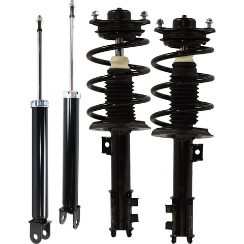 Loaded Strut Set For 2011 Hyundai Sonata Front and Rear Left and Right Twin-tube CPW