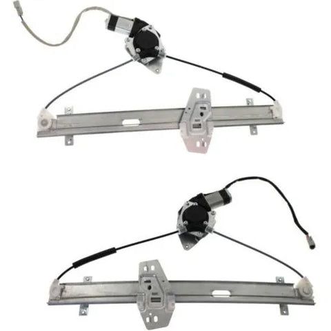 Power Window Regulator Set For 2003-2008 Honda Pilot Rear with Motor 2Pcs CPW