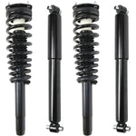 Shocks Set For 2010-2012 Ford Fusion Loaded Strut Front and Rear, LH & RH 4-Pcs CPW