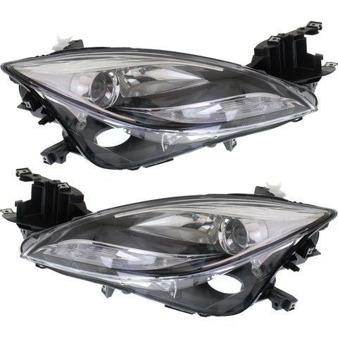Headlight Set For 2011 2012 2013 Mazda 6 Sedan Left and Right HID 2Pc CPW