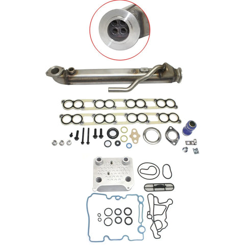Upgraded Oil Cooler Kit & EGR Cooler Kit Ford 6.0L Powerstroke Diesel Turbo CPW