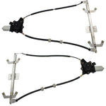 Power Window Regulator For 2002-2008 Mercedes Benz G500 Set of 2 Rear With Motor CPW
